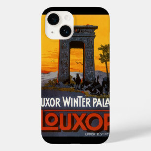 Vintage Travel, Louxor Winter Palace, Egypt Africa Case-Mate iPhone 14ケース