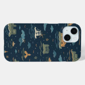 Vintage Travel Phone Case Case-Mate iPhoneケース (裏面 (横))