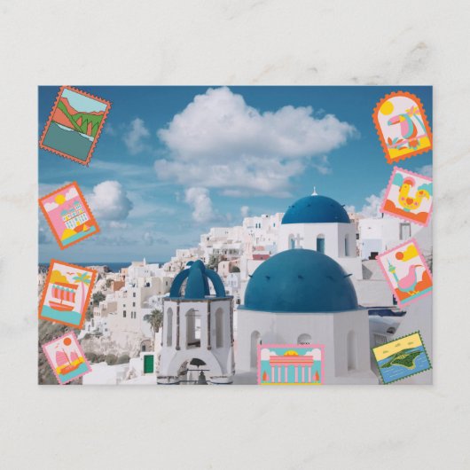 Vintage Travel Postcard ポストカード (正面)