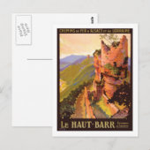 Vintage Travel Poster(フランス) ポストカード (正面/裏面)