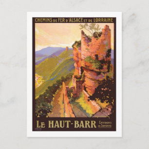 Vintage Travel Poster（フランス） ポストカード