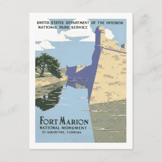 Vintage Travel Poster(フロリダ州) ポストカード (正面)
