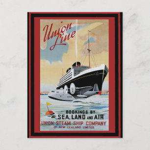 Vintage Travel Poster 47 ポストカード