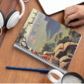 Vintage Travel Poster Australia，カスタマイズ可能 プランナー手帳