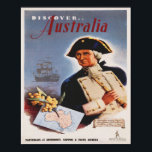 Vintage Travel Poster Discover Australia ポスター<br><div class="desc">20世紀初頭の旅行疑問に思の興奮と楽しみ素晴らしを、このヴィンテージ旅行ポスター「Discover Australia」で体験しよう。このポスターは、オーストラリアの風景の美しいと多様性を捉えた懐かしいカラフルデザインを備え、家やオフィスの装飾に最適な追加である。印刷高品質は、鮮やかな色と複雑なヴィンテージアートワークの詳細を忠実に再現し、頑丈な紙素材とマット仕上げによってプロフェッショナルの外観と外観を提供し感じます。旅行、歴史、ヴィンテージデザインの愛好家に理想的な、この「発見オーストラリア」のポスターはコレクターのための必需品である。今すぐ注文して、あなたの想像力を下の土地に飛び込ませなさい！</div>