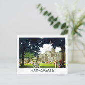 Vintage Travel Poster for Harrogate ポストカード (スタンド正面)