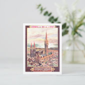 Vintage Travel Poster、Normandy ポストカード (スタンド正面)