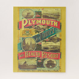Vintage Travel Poster Tourist Guide of England  ジグソーパズル