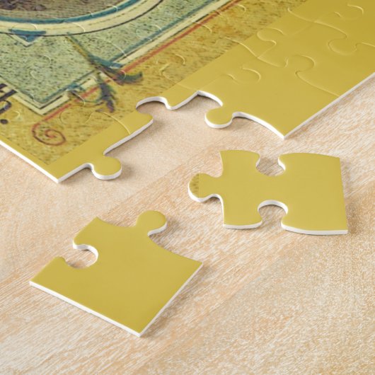 Vintage Travel Poster Tourist Guide of England ジグソーパズル (側面)