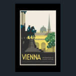 Vintage Travel Poster Vienna Austria Painting ポスター<br><div class="desc">Vintage Travel Poster Vienna Austria Painting</div>