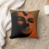 Vintage Travel Poster with Sphinx, Egypt, Africa クッション (ブランケット)