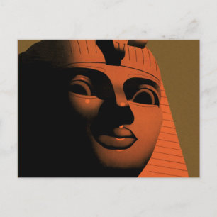 Vintage Travel Poster with Sphinx, Egypt, Africa ポストカード