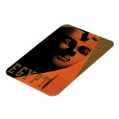 Vintage Travel Poster with Sphinx, Egypt, Africa マグネット (左側)