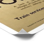 Vintage Travel Poster Yorkshire Dales England ポスター (角)