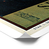 Vintage Travel、Spoleto Italy ポスター (角)