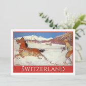 Vintage Travel, Winter in Engadin Switzerland (スタンド正面)