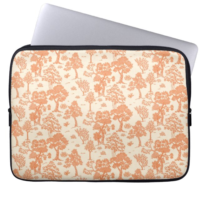 Vintage Tree ラップトップスリーブ (正面)