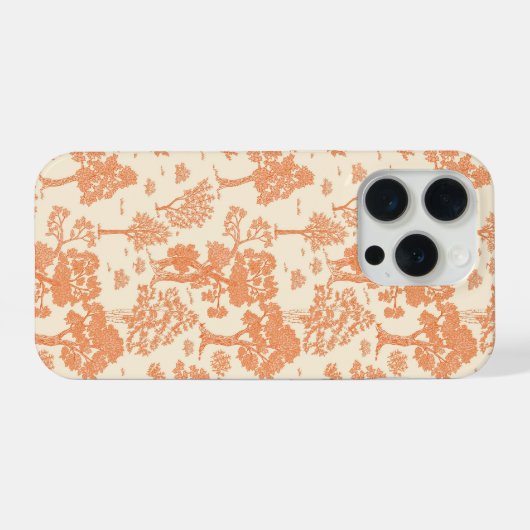 Vintage Tree iPhoneケース (裏面横)