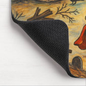 Vintage Trick-or-Treat Halloween Mousepad マウスパッド (コーナー)
