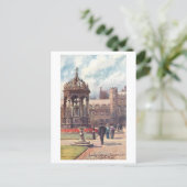 Vintage Trinity College, Great Court, Cambridge ポストカード (スタンド正面)