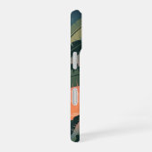 Vintage Tropical Sunset iPhone 16ケース (右側面)