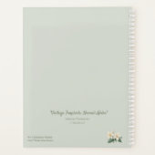 Vintage Tropicals: Hawaii Aloha Planner プランナー手帳 (裏面)