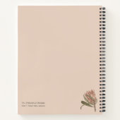 Vintage Tropicals: Protea Art Journal ノートブック (裏面)