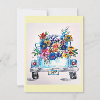 Vintage Truck Greeting Card ノートカード