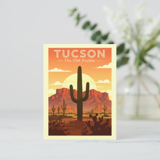 Vintage Tucson ポストカード (スタンド正面)