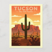 Vintage Tucson ポストカード (正面)
