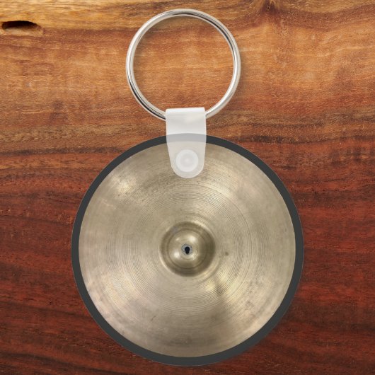 Vintage Turkish Constantinople Cymbal キーホルダー (正面)