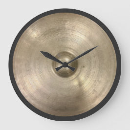 Vintage Turkish Constantinople Cymbal ラージ壁時計