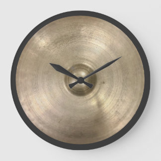 Vintage Turkish Constantinople Cymbal ラージ壁時計