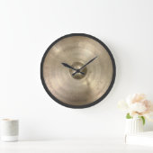 Vintage Turkish Constantinople Cymbal ラージ壁時計 (ホーム)