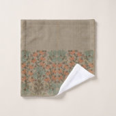 Vintage Turkish Floral Towel Set バスタオルセット (ウォッシュタオル)