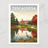 Vintage Tuscaloosa Alabama ポストカード (正面)