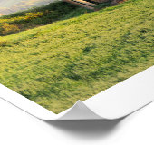 Vintage Tuscan Barn ポスター (角)