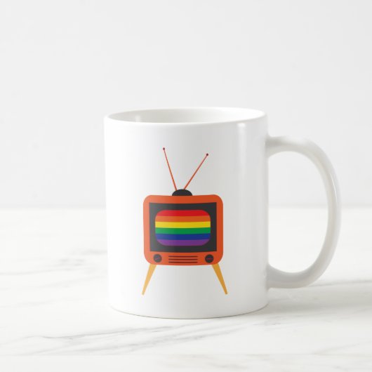 Vintage TV コーヒーマグカップ (右)