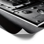 Vintage Typographic Masterpiece ポスター (角)