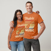 Vintage Ukulele Music vintage Tシャツ (ユニセックス)