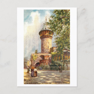 Vintage Ulrepforte in Koln, Germany ポストカード