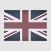Vintage United Kingdom, British Flag tissue paper 薄葉紙 (正面)