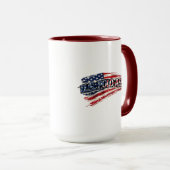 Vintage USA Flag Coffee Mug マグカップ (正面右)