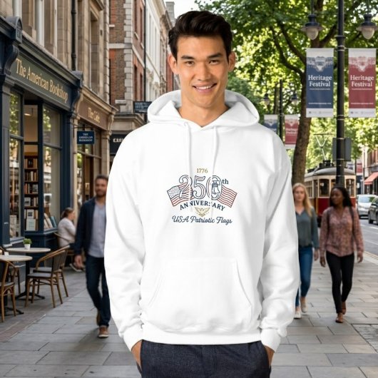 Vintage USA Patriotic Flags Liberty Bell Pullover  パーカ