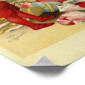 Vintage Valentine ポスター (角)