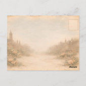 Vintage Valentine Children Postcard ポストカード (裏面)