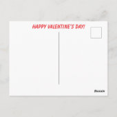 Vintage Valentine Kids Postcard ポストカード (裏面)