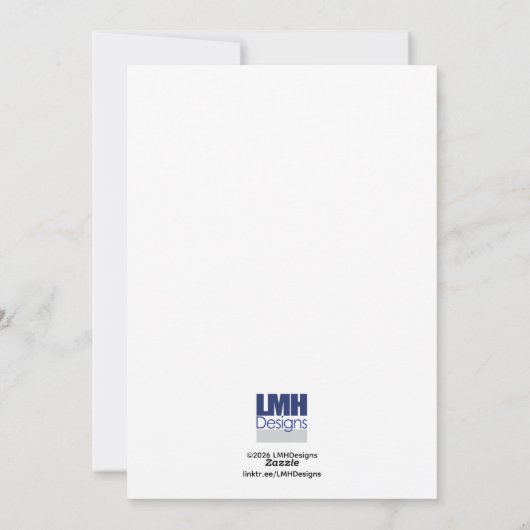 Vintage Valentine Patchwork シーズンカード (裏面)