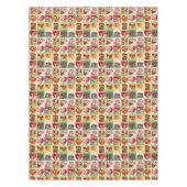 Vintage Valentine Patchwork テーブルクロス (正面)