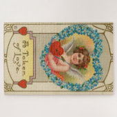 Vintage Valentine, Stecher Litho Company, ca. 1910 ジグソーパズル (横)